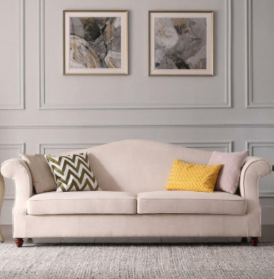 Canapé 3 places en tissu de salon Paysage vivant Détente Siège Conception Canapés Textile