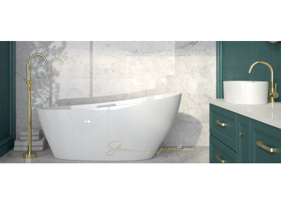 Baignoire autoportante exclusive en acrylique baignoire douche salle de bains ABlue f design décoratif