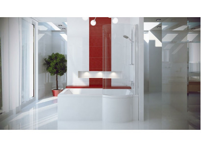 Baignoire d'angle en acrylique Design Baignoire d'angle Moderne Baignoires décoratives