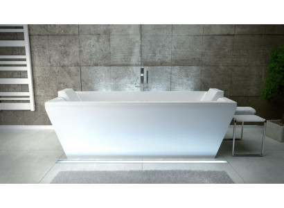 Baignoire de luxe Rectangulaire Baignoire Autoportante Baignoire de Salle de Bains