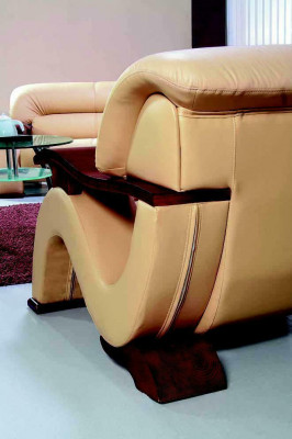 Ensemble de canapé Ensemble de canapé en cuir 3+2 (sans fauteuil) Siège de canapé Rembourrage Suite 2033