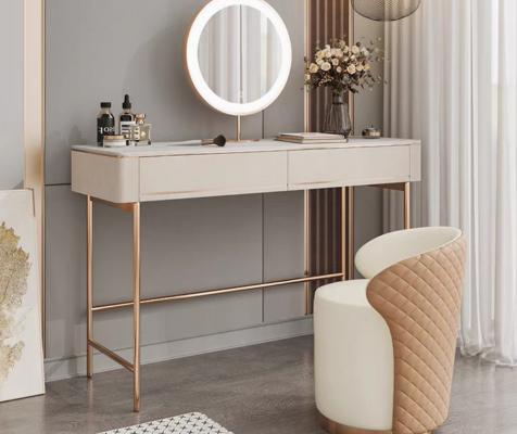 Secrétaire de design, table d'écriture de luxe, mobilier de bureau, tables, consoles de maquillage
