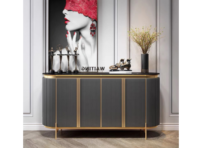 Buffet moderne Commode Armoire Armoire brillante