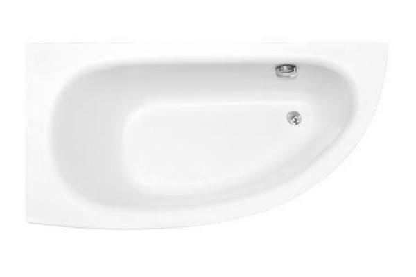 Coin de baignoire baignoire d'angle 150*70 cm baignoire en acrylique baignoire de coin décorative