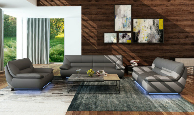 Canapé Canapé Tapisserie 3 places Canapés en cuir Canapés Ensembles de sièges Design