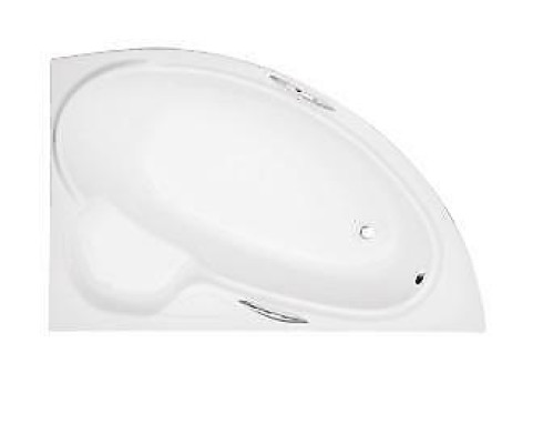 Coin de la salle de bain, baignoire, baignoire design en acrylique, ensemble complet
