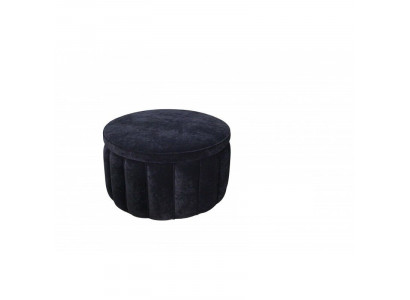 Tabouret Chesterfield rond Pouf Repose-pieds Tabouret rembourré Tabouret Tabouret