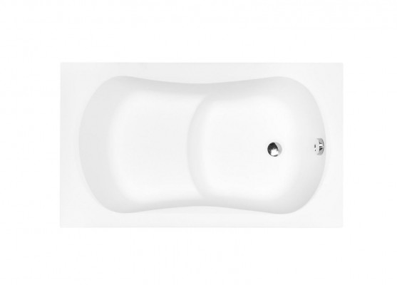 Angle de baignoire baignoire d'angle 120*70 cm baignoire en acrylique coin baignoire