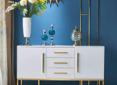 Buffet moderne Commode Armoire à tiroirs Armoire sur pied Buffet