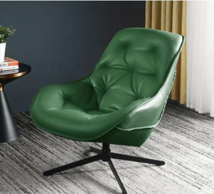 Salon Moderne Tissu Vert Mobilier Créatif Fauteuil Moderne