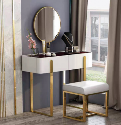 Coiffeuse coiffeuse table de maquillage commode avec miroir consoles