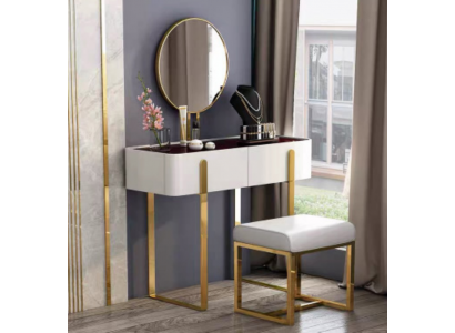 Coiffeuse coiffeuse table de maquillage commode avec miroir consoles