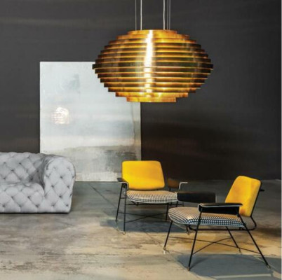 Fauteuil Design Créatif Canapé Placeur Tissu Lounge Club Rembourrage de Luxe
