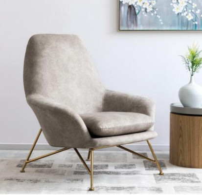 Salon Lounge Club Détendre Canapé Beige Design Mobilier Salle à manger Fauteuil