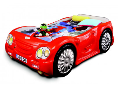 Lit de bébé Lit pour enfants voiture de sport lit de voiture design enfant chambre d'enfant lit pour jeunes