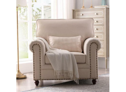 Fauteuil Canapé Tissu Fauteuil Meubles Relax Siège Conception Canapé Salon Textile Maison de campagne
