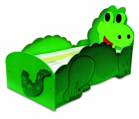 Lit Dino Big avec matelas Lit pour enfants Chambre d'enfant Chambre d'enfant Lits