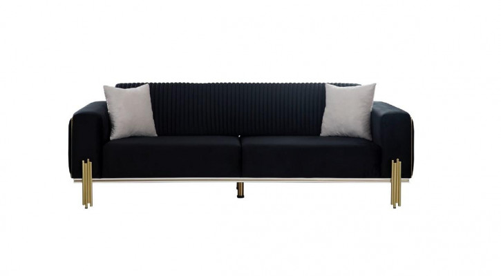 Luxury Suite Set Canapé set 331 Canapé Canapés Fauteuil Tissu 3pcs. Ensembles neufs