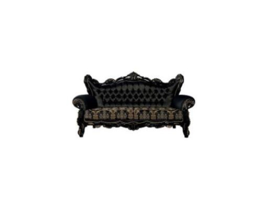 Ensemble de canapé 3+3+1+1 Table basse Salon de luxe Noir Ensemble de canapé neuf