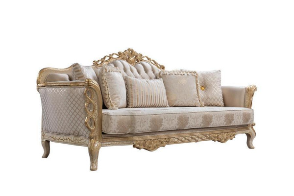 Ensemble de canapés 3+1 Fauteuil de salon Ensemble de canapés de luxe Textile neuf