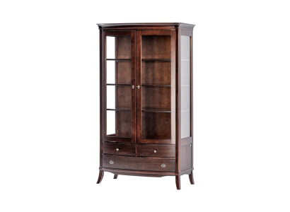 Salle de séjour Meubles Classique Vitrine Bois Verre Vitrine Armoire Vitrines Neuves