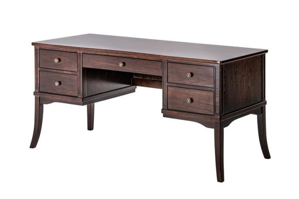 Bureau Table Bureaux Bureau Chef Tables Ameublement Meubles Bois Massif