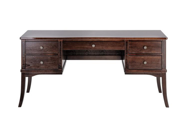Bureau Table Bureaux Bureau Chef Tables Ameublement Meubles Bois Massif