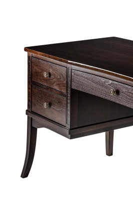 Bureau Table Bureaux Bureau Chef Tables Ameublement Meubles Bois Massif