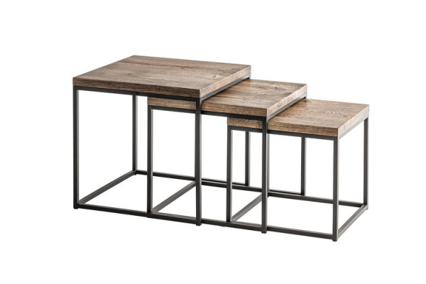 Ensemble de 3 tables basses Table basse Table d'appoint Tables de design Table de salon