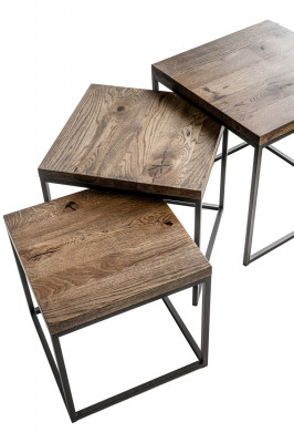 Ensemble de 3 tables basses Table basse Table d'appoint Tables de design Table de salon