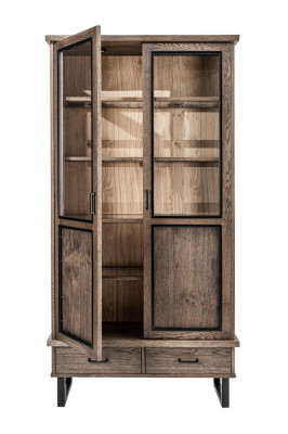 Vitrine classique Armoire à vitrine Mobilier italien Vitrine vitrine nouvelle 22802