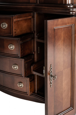 Commode de designer Buffet Latéral Bas Wardrobe Living Room Shelf Vitrines neuf
