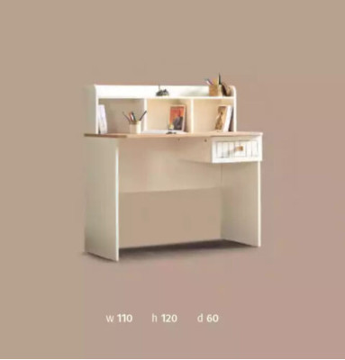 Secrétaire bureau Tableau 110x60x120 Bureaux Tables Mobilier Bois Ordinateur