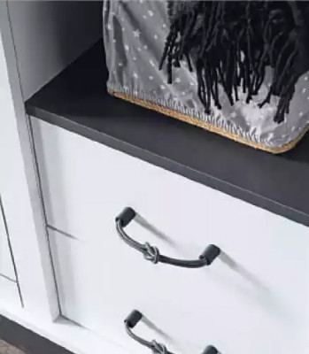 Chambre d'enfants Ensemble Complet lit Bureau Armoire 3 pièces.