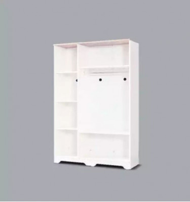 Armoire Armoires en bois blanc Meubles de chambre d'enfants design Meubles de chambre d'enfants