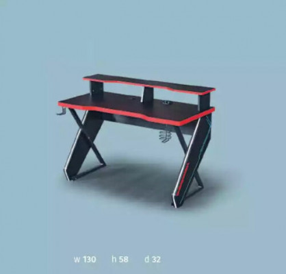 Moderne Tische Schreibtisch Kinderschreibtisch Schwarzer Gamer Computertisch