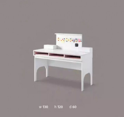 Secrétaire Bureau Table 130x60x120 Bureaux Tables Meubles Bois Ordinateur
