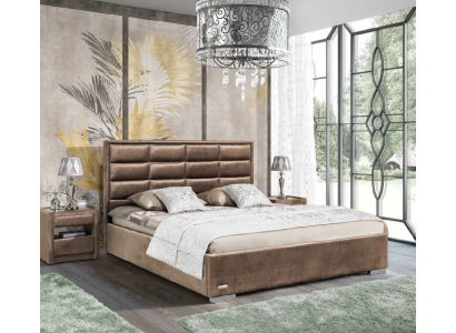 Designer-Liege Schlafzimmer Betten Textil Leder Hotel Luxus Samt Polsterung