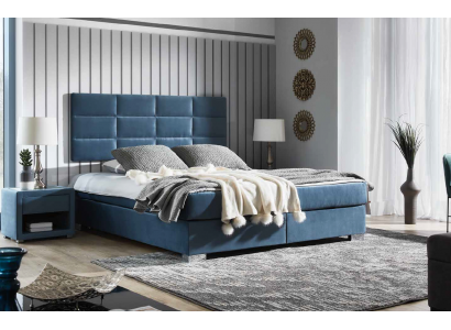 Chambre lit Cadre de lit Hôtel Chesterfield Luxe Lits Boxspring Lit