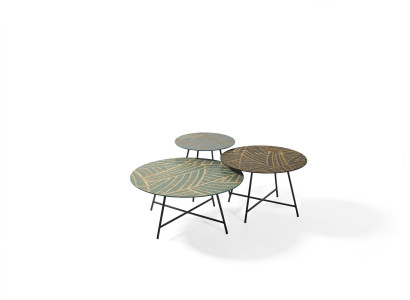 Ensemble de 3 tables basses Tables basses Tables de design Tables de salon Tables rondes