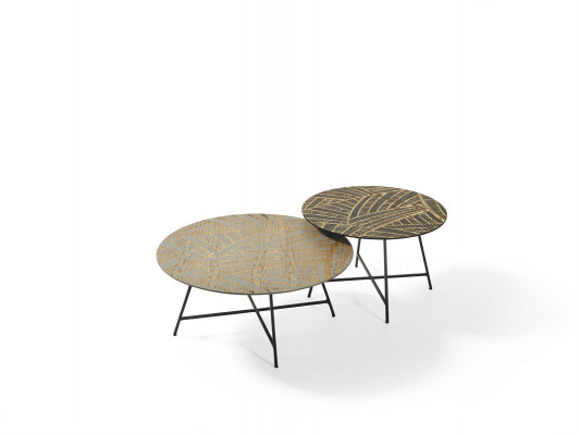 Ensemble de 3 tables basses Tables basses Tables de design Tables de salon Tables rondes