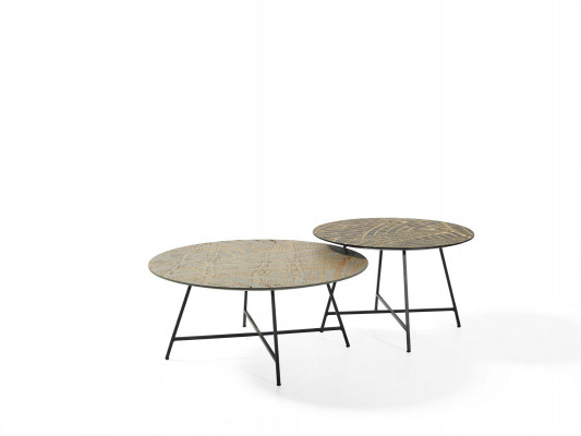 Ensemble de 3 tables basses Tables basses Tables de design Tables de salon Tables rondes