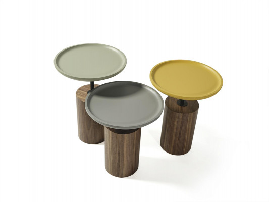 Conception Tables basses Table basse ronde Tables en bois Salon nouveau