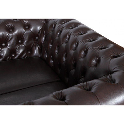 Chesterfield Ensemble de canapés 3+2+1 Yorki Canapé Revêtement Canapés Canapés neufs