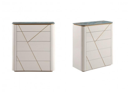 Des commodes de chambre modernes Commode latérale Luxueuse commode Style de meubles de design moderne