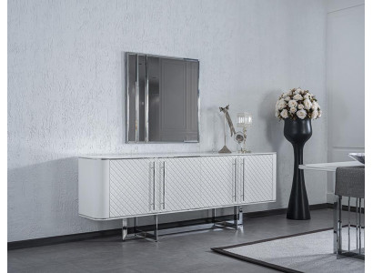 Buffet de luxe avec miroir mobilier de salle à manger Design moderne Meubles