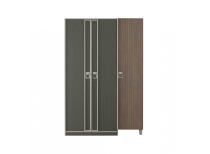 Armoire en bois Armoire Armoire pour enfants Armoire Bois Gris Design