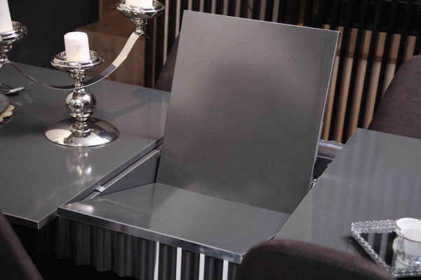 Table à manger 6x Groupe de chaises Table Mobilier 8pcs. Ensemble salle à manger
