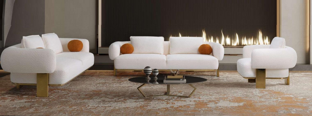 Ensemble de canapé 2x coussins de siège trois places ensemble de canapé design 3 pièces nouveau salon