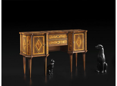 Table console buffet nouveau meuble en bois italien console coiffeuses-